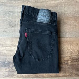 Levis 29x30 skinny taper black men’s jeans